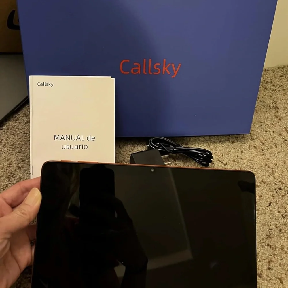 Black Tablet with 10.1